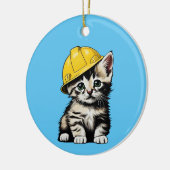 Bouwkat Keramisch Ornament (Links)