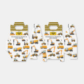 Bouwkinderen Birthday Party Bedankdoosjes (Uitgevouwen)