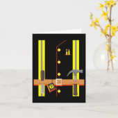 Bouwkostuum voor Kinder jongens-halwee Kaart (Gele Bloem)