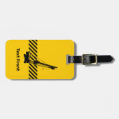 Bouwkraan Bagagelabel (Voorkant horizontaal)