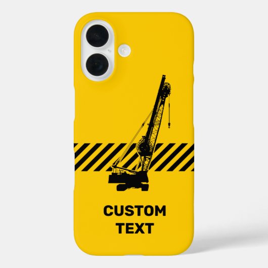 Bouwkraan Case-Mate iPhone Case (Achterkant)