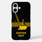 Bouwkraan Case-Mate iPhone Case (Achterkant)