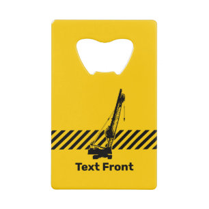 Bouwkraan Creditkaart Flessenopener