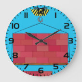 Bouwkraan Hefbakstenen muur Grote Klok (Voorkant)