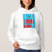 Bouwkraan Hefbakstenen muur Hoodie (Voorkant)