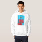Bouwkraan Hefbakstenen muur Hoodie (Voorkant volledig)