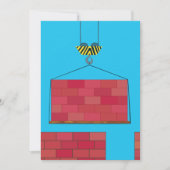 Bouwkraan Hefbakstenen muur Kaart (Voorkant)