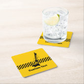 Bouwkraan Kartonnen Onderzetters (Insitu)