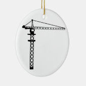 Bouwkraan Keramisch Ornament (Rechts)