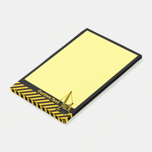 Bouwkraan Post-it® Notes (Schuin)