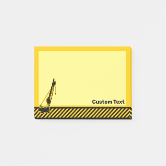Bouwkraan Post-it® Notes (Voorkant)