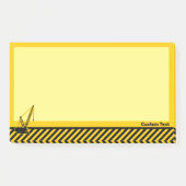 Bouwkraan Post-it® Notes (Voorkant)