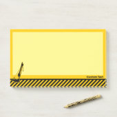 Bouwkraan Post-it® Notes (Op bureau)