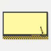 Bouwkraan Post-it® Notes (Voorkant)