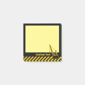 Bouwkraan Post-it® Notes (Voorkant)