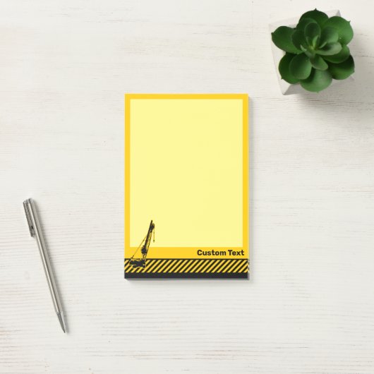 Bouwkraan Post-it® Notes (Kantoor)