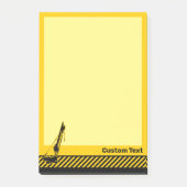 Bouwkraan Post-it® Notes (Voorkant)