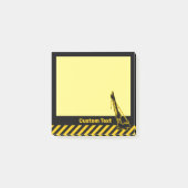 Bouwkraan Post-it® Notes (Voorkant)