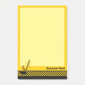 Bouwkraan Post-it® Notes (Voorkant)