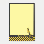 Bouwkraan Post-it® Notes (Voorkant)