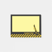 Bouwkraan Post-it® Notes (Voorkant)