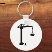 Bouwkraan Sleutelhanger (Voorkant)