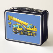 Bouwkraan vrachtwagen kinderen (Achterkant)