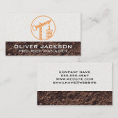 Bouwkraan | Vuil Visitekaartje (Voorkant / Achterkant)