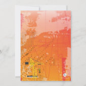 Bouwkraanuitnodiging Kaart (Achterkant)