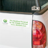 Bouwkracht Bumpersticker (Op Truck)