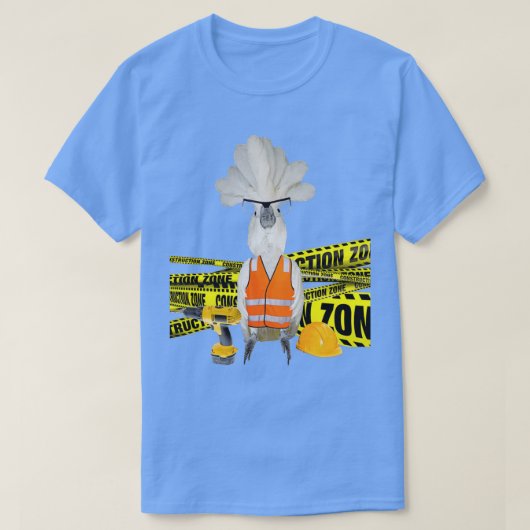 Bouwkranen T-shirt (Design voorkant)