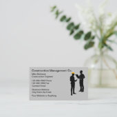 Bouwkundig beheer visitekaartje (Staand voorkant)