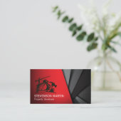 Bouwkundig Projectontwikkelaar | Blauw Werkhemd Visitekaartje (Staand voorkant)