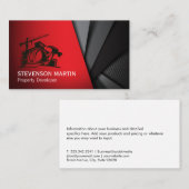 Bouwkundig Projectontwikkelaar | Blauw Werkhemd Visitekaartje (Voorkant / Achterkant)