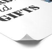 Bouwkundig Voertuig Verjaardagskaarten en Cadeaus Poster (Hoek)