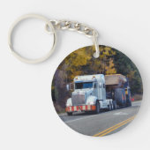 Bouwkunst voor vrachtwagens sleutelhanger (Voorkant)