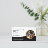 Bouwlasdiensten Modern ontwerp Visitekaartje (Staand voorkant)