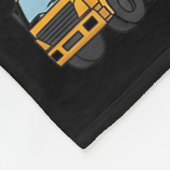 Bouwliefhebber Kerstboom Cute Kerstmis Fleece Deken (Hoek)