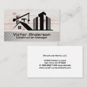 bouwlier | Bedrijfsvastgoed Visitekaartje (Voorkant / Achterkant)