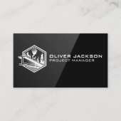 Bouwlier en staalstraal visitekaartje (Voorkant)