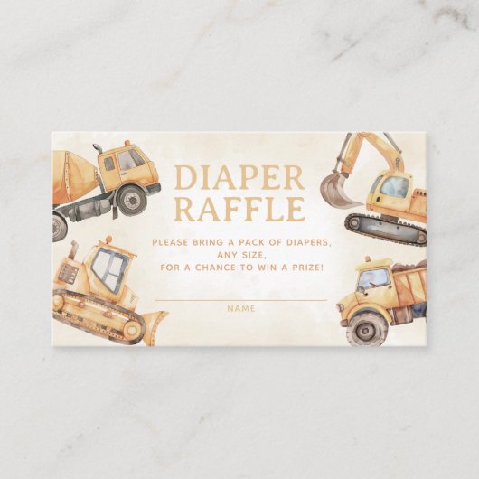 Bouwluier Raffle Informatiekaartje (Voorkant)