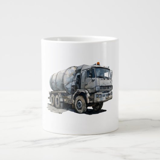 Bouwmachine Grote Koffiekop (Voorkant)