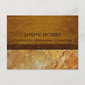 Bouwmachines Adverteren Briefkaart (Voorkant)