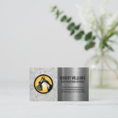 Bouwmachines | Beton Staal Metaal Afsprakenkaartje (Staand voorkant)