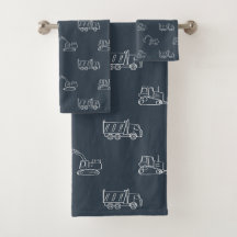 Bouwmachines Bouwer Jongens Truck Donkerblauw