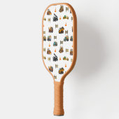 Bouwmachines pickleball paddle (Links)