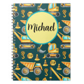 Bouwmachines Spiraalschrift, Michael Notitieboek (Voorkant)