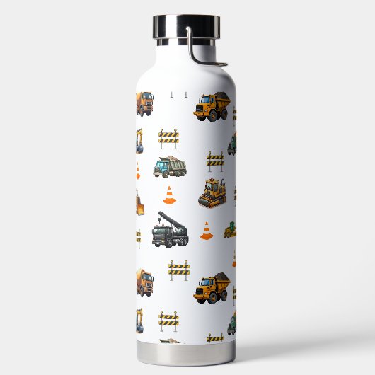 Bouwmachines Waterfles (Links)