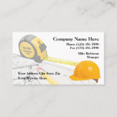 Bouwmakelaar Visitekaartje (Voorkant)