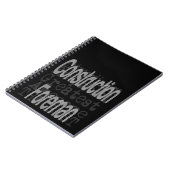 Bouwman Extraordinaire Notitieboek (Linkerzijde)